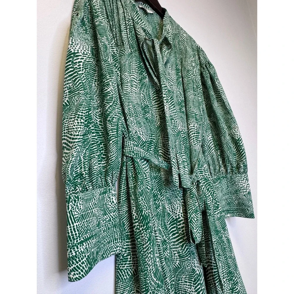 Topshop green white